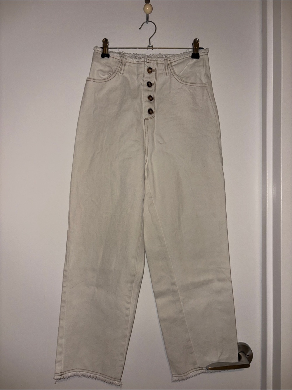 Oak and fort white jeans